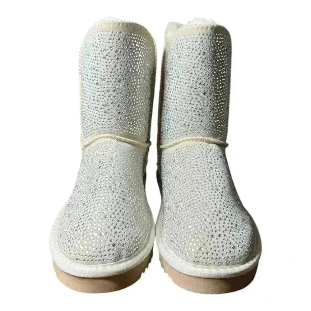 🆕INC Adrief Cream Bling Women's Boots. NWT